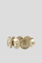 Load image into Gallery viewer, Champagne Gold Coco No.5 Camellia Bangle by Chanel
