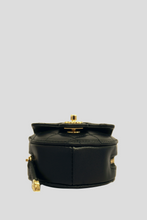 Load image into Gallery viewer, Black Lambskin GHW Mini Heart Bag by Chanel
