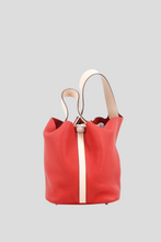 Load image into Gallery viewer, Bi-color PHW Picotin 22 Taurillon Clemence Leather Bag by Hermès
