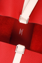 Load image into Gallery viewer, Bi-color PHW Picotin 22 Taurillon Clemence Leather Bag by Hermès
