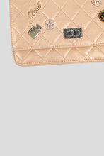 Load image into Gallery viewer, Gold Lucky Charms Casino 2.55 Reissue WOC by Chanel
