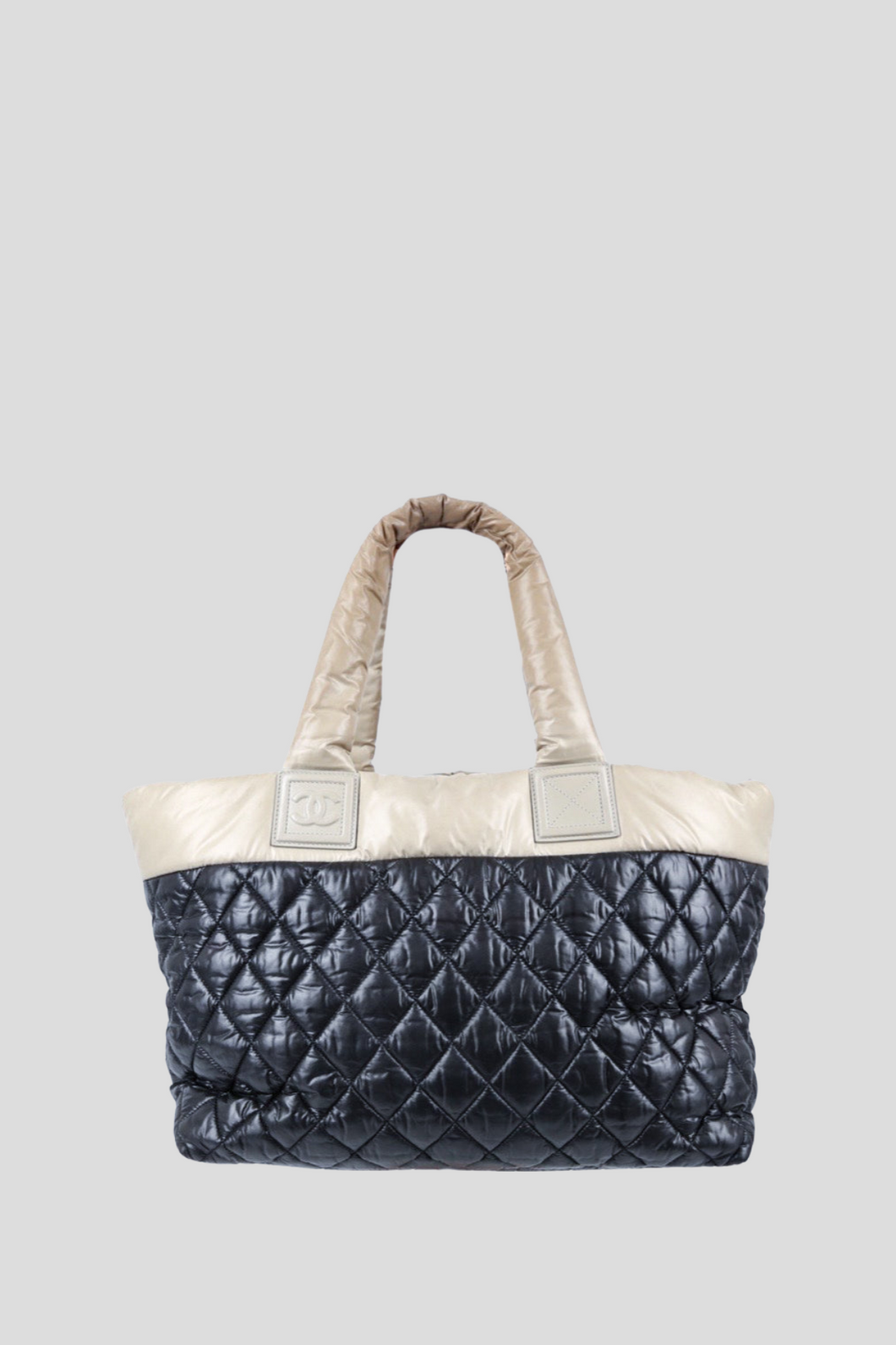 Bi-Color Coco Cocoon Shopper Bag by Chanel