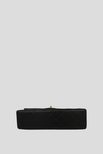 Load image into Gallery viewer, Black GHW Lambskin Medium Classic Double Flap Bag by Chanel
