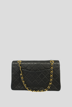 Load image into Gallery viewer, Black GHW Lambskin Medium Classic Double Flap Bag by Chanel
