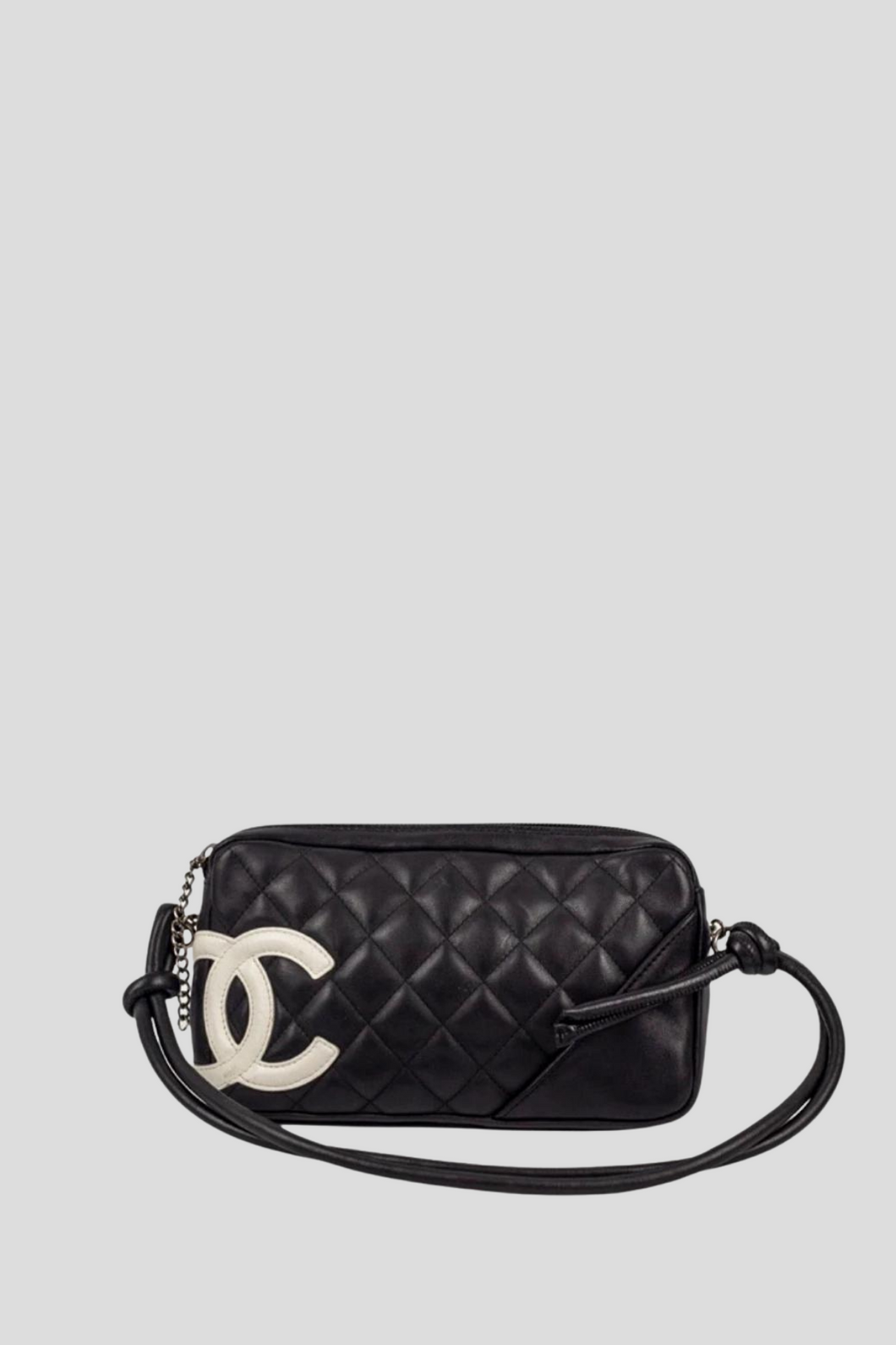 Black Ligne Cambon Pochette by Chanel