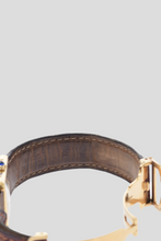 Load image into Gallery viewer, Brown Yellow Gold Plated Tank Must Watch 23mm by Cartier
