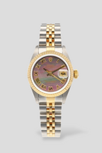 Load image into Gallery viewer, Datejust Aurora Mother of Pearl Dial 18K Gold and Stainless Steel Watch by Rolex
