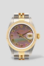 Load image into Gallery viewer, Datejust Aurora Mother of Pearl Dial 18K Gold and Stainless Steel Watch by Rolex
