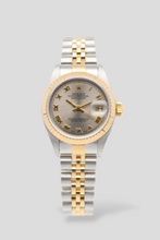 Load image into Gallery viewer, Datejust Grey Dial 18K Gold and Stainless Steel Watch by Rolex
