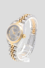 Load image into Gallery viewer, Datejust Grey Dial 18K Gold and Stainless Steel Watch by Rolex
