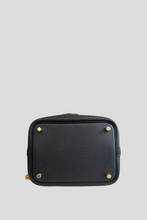 Load image into Gallery viewer, Black GHW Picotin 18 Taurillon Clemence Leather Bag by Hermès
