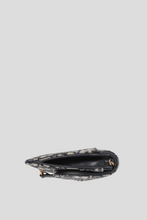 Load image into Gallery viewer, Blue Oblique Saddle Wallet on Chain by Dior
