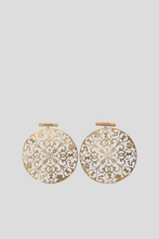 Load image into Gallery viewer, Gold Statement Earrings by Chanel
