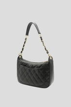 Load image into Gallery viewer, Black Caviar Chain Shoulder Bag by Chanel
