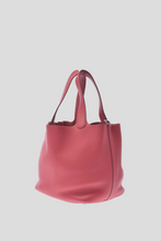 Load image into Gallery viewer, Bougainvillea PHW Picotin 22 Taurillon Clemence Leather Bag by Hermès
