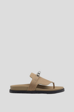 Load image into Gallery viewer, Beige Sable Empire Sandal Size 39 / UK 6 by Hermès
