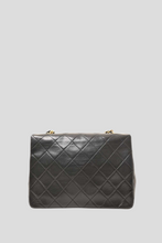 Load image into Gallery viewer, Black Lambskin 20cm Mini Flap Bag by Chanel
