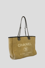 Load image into Gallery viewer, Beige Small Deauville Tote Bag by Chanel
