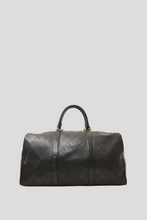 Load image into Gallery viewer, Black Lambskin Boston Bag by Chanel
