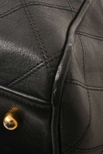 Load image into Gallery viewer, Black Lambskin Boston Bag by Chanel
