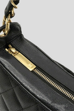 Load image into Gallery viewer, Black Caviar Chain Shoulder Bag by Chanel
