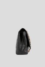 Load image into Gallery viewer, Black Caviar GHW Classic Maxi Double Flap Bag by Chanel
