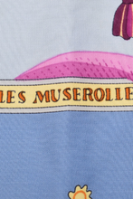 Load image into Gallery viewer, Blue Les Muserolles Silk Scarf by Hermès
