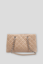 Load image into Gallery viewer, Beige Lambskin Large Tote Bag by Chanel
