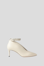 Load image into Gallery viewer, Ecru Lark 65 Studded Leather Pumps Size 36.5 by Jimmy Choo
