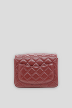 Load image into Gallery viewer, Deep Red Square Mini Flap Bag by Chanel
