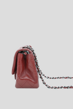 Load image into Gallery viewer, Deep Red Square Mini Flap Bag by Chanel
