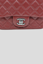 Load image into Gallery viewer, Deep Red Square Mini Flap Bag by Chanel
