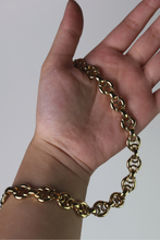 Load image into Gallery viewer, Gold Tone Link Choker by Grossé (Dior)
