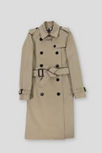 Load image into Gallery viewer, Beige Classic Trench Coat Size UK 8 by Burberry
