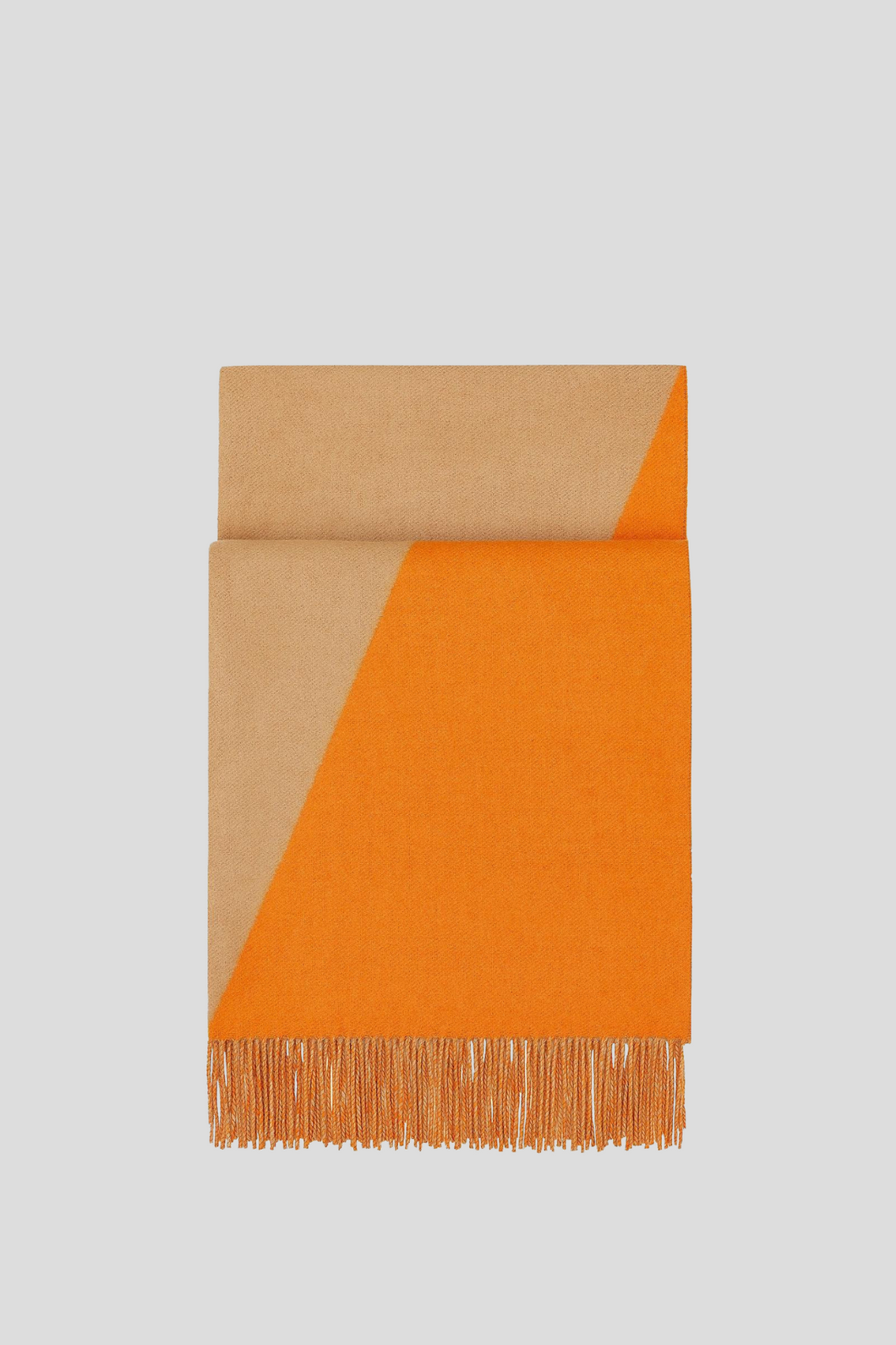 Camel Mandarin Cashmere Casaque Diamant Stole by Hermès