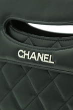 Load image into Gallery viewer, Black Foldover Shoulder Bag by Chanel
