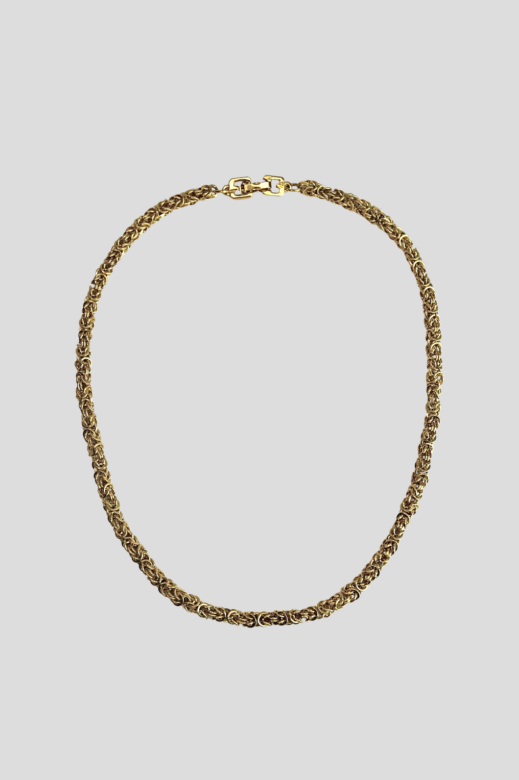 Gold Plated Chain Link Necklace by Givenchy