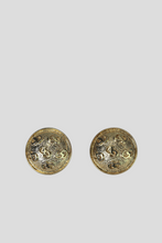 Load image into Gallery viewer, Gold Tone Monogram Clip On Earrings by Dior
