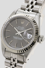 Load image into Gallery viewer, Datejust Grey Dial Stainless Steel Watch by Rolex
