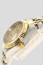 Load image into Gallery viewer, Datejust Champagne Dial Yellow Gold and Stainless Steel Watch by Rolex
