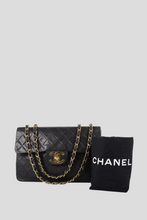 Load image into Gallery viewer, Black GHW Lambskin Maxi Single Flap Bag by Chanel
