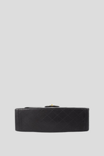 Load image into Gallery viewer, Black GHW Lambskin Maxi Single Flap Bag by Chanel
