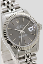 Load image into Gallery viewer, Datejust Grey Dial Stainless Steel Watch by Rolex
