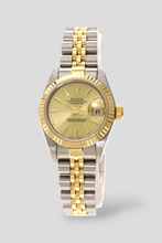 Load image into Gallery viewer, Datejust Champagne Dial Yellow Gold and Stainless Steel Watch by Rolex
