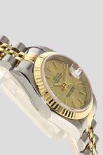 Load image into Gallery viewer, Datejust Champagne Dial Yellow Gold and Stainless Steel Watch by Rolex
