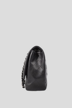 Load image into Gallery viewer, Black SHW Lambskin Maxi Single Flap Bag by Chanel
