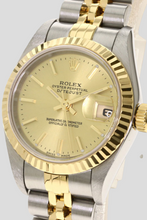 Load image into Gallery viewer, Datejust Champagne Dial Yellow Gold and Stainless Steel Watch by Rolex
